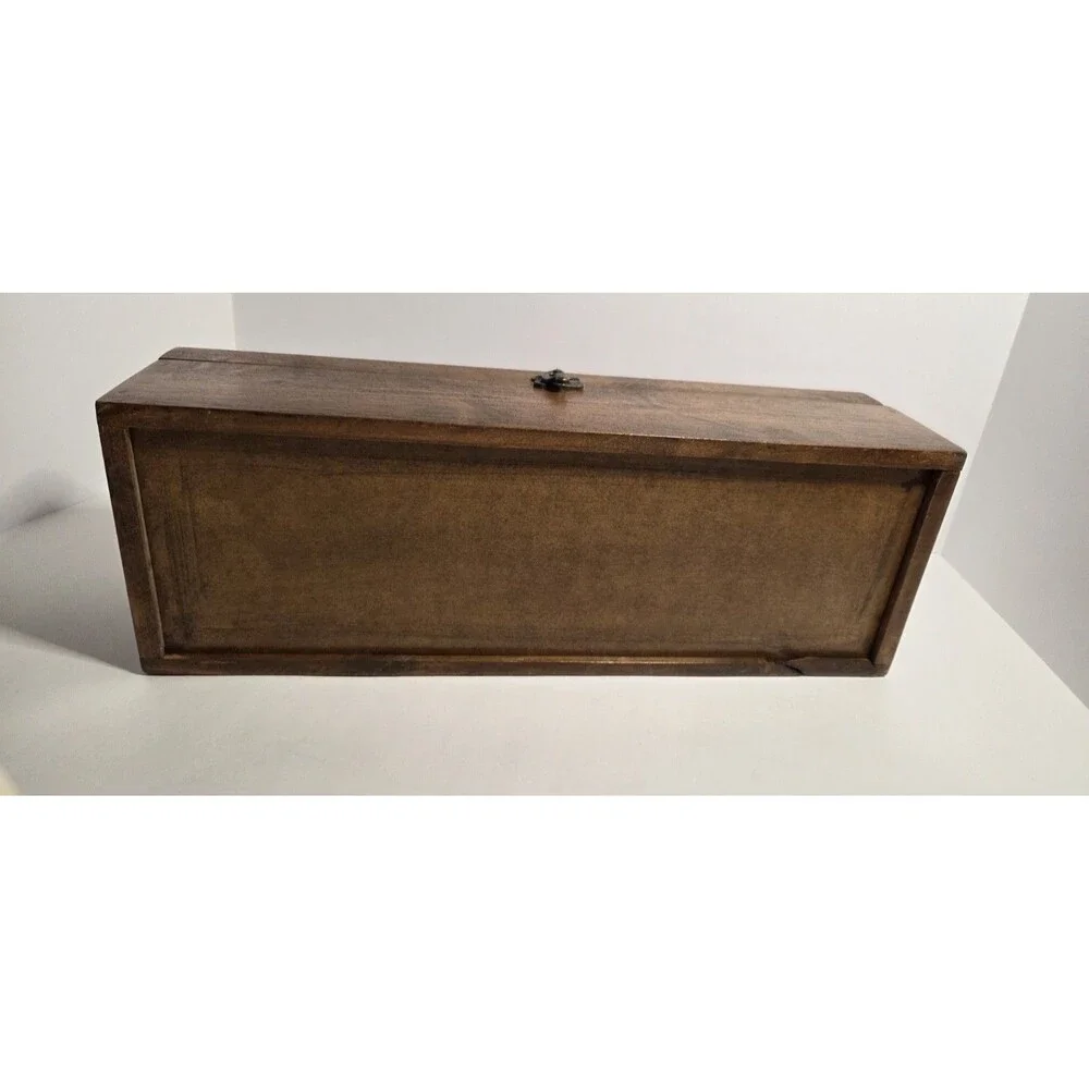 Xxeda Xotec Extra Anejo Wooden Decorative Hinged Box W Slip Lock Closure